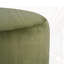 Repose-pieds rond en velours-1379332246