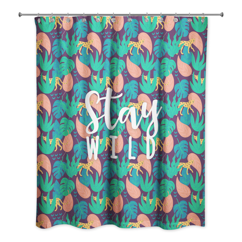 Rideau de douche simple Thatcham
