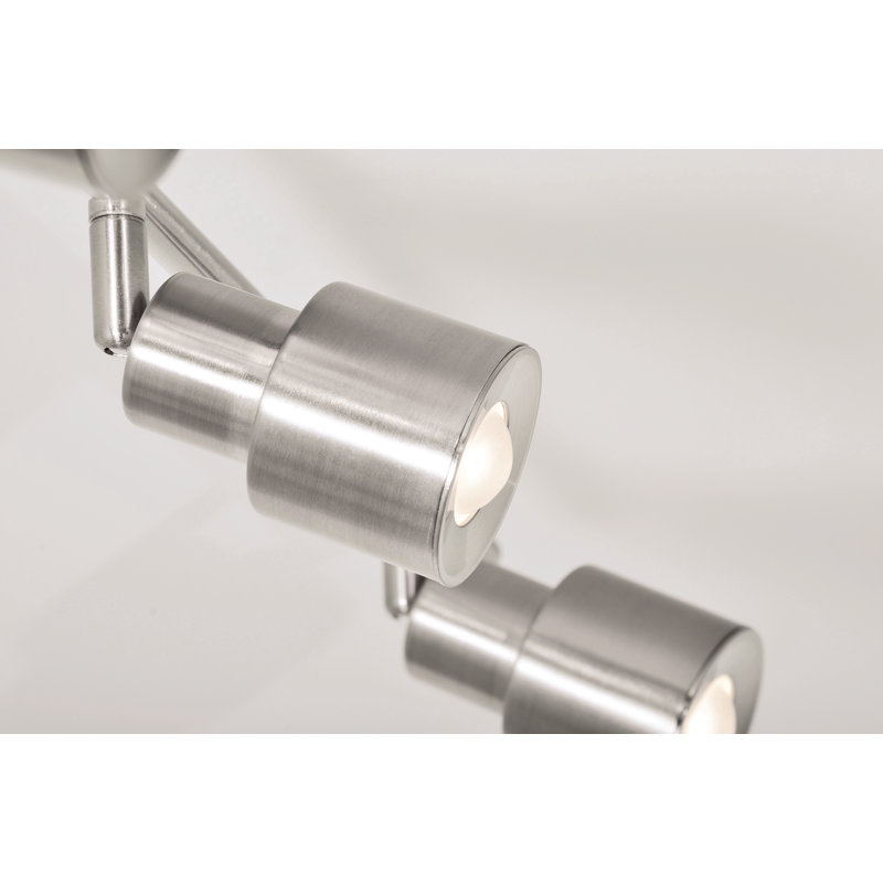 Chappelle Satin Nickel LED Fixed Rail Track Light