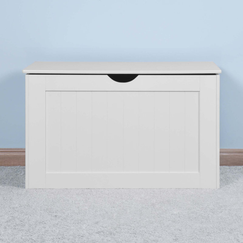Armoire de rangement blanche avec 2 charnières de sécurité