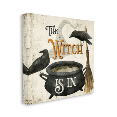 «Witch is in phrase chaudron sur toile» par Deane Beesley