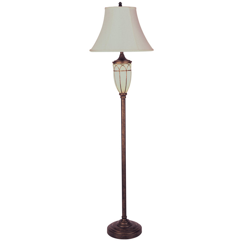 Waugh 64'' Antique Bronze Traditional Floor Lamp
