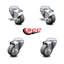 Roulettes pivotantes
