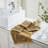 Timeless Linens Country Bath Stars Tan Washcloth Set of 4 12x12-108218698