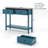 Farmhouse Style Console Table With 2 Drawer And Bottom Storage Shelf For Entryway-1997626287