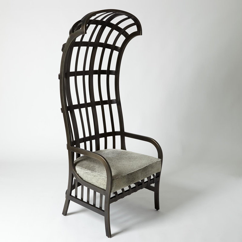 Cascade Chair w/Grey Hair-on-Hide