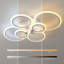 Modern LED 6-Round Ceiling Light Flush Mount