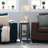 Solid Wood Recliner Wedge Side End Table With Display Shelf, Expertly Crafted For Functional Space And Easy Cleaning