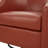 Cathy 29" Wide Top Grain Leather Swivel Barrel Chair-1913620629
