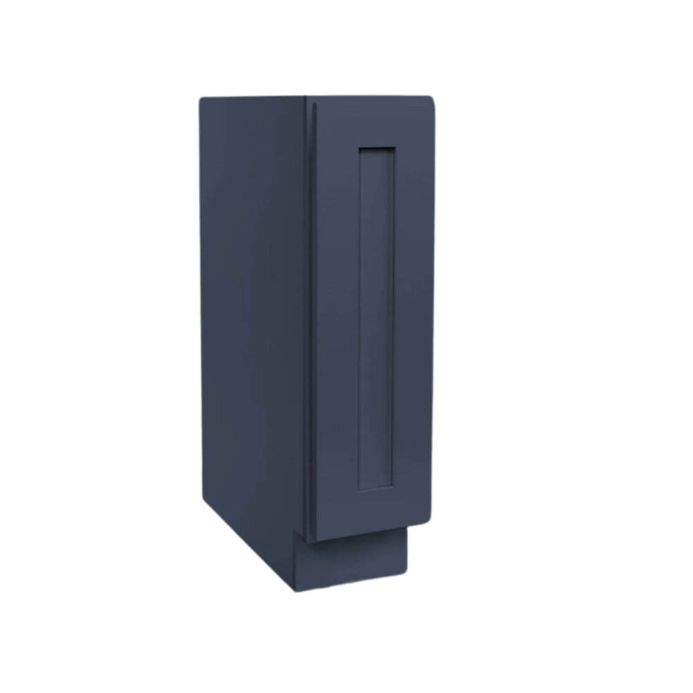 Ready To Ship Recessed Panel 9'' W x 34.5'' H Navy Plywood