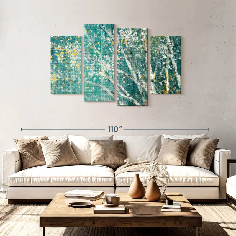 Harnek Blue Birch II, 48" H x 75" W