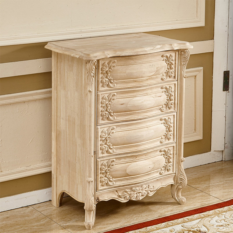 Rayes 29.92'' Solid Wood Sideboard