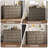 Valera 9-Drawer Dresser, Vintage Wide Storage Chest With Antique Bronze Handles-1394163729