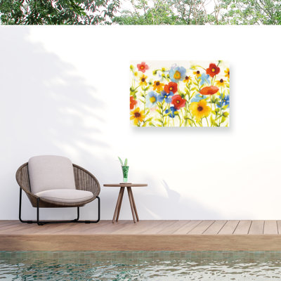 All-Weather Canvas Plants & Flowers Wall Decor