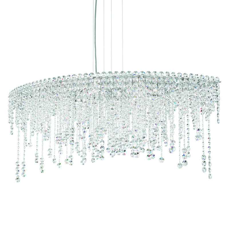 Chantant 8 - Light Chandelier, Heritage Handcut