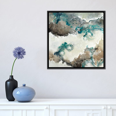 'Next Wave' Print on Canvas Size: 18" H x 18" W x 0.75" D, Mat Color: No Mat, Format: Wrapped Canvas