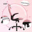 Gaming Chair Height Adjustable PC Gaming Chair, Ergonomic Swivel Rolling Desk Chair for Gaming, Home Office and Computer Workstation-1296679963