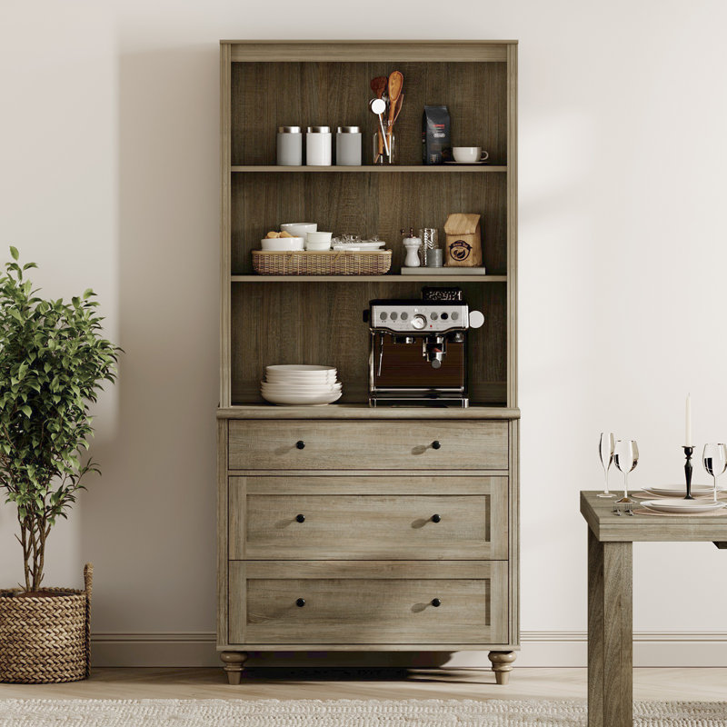 Buffet Corretta, Gris délavé