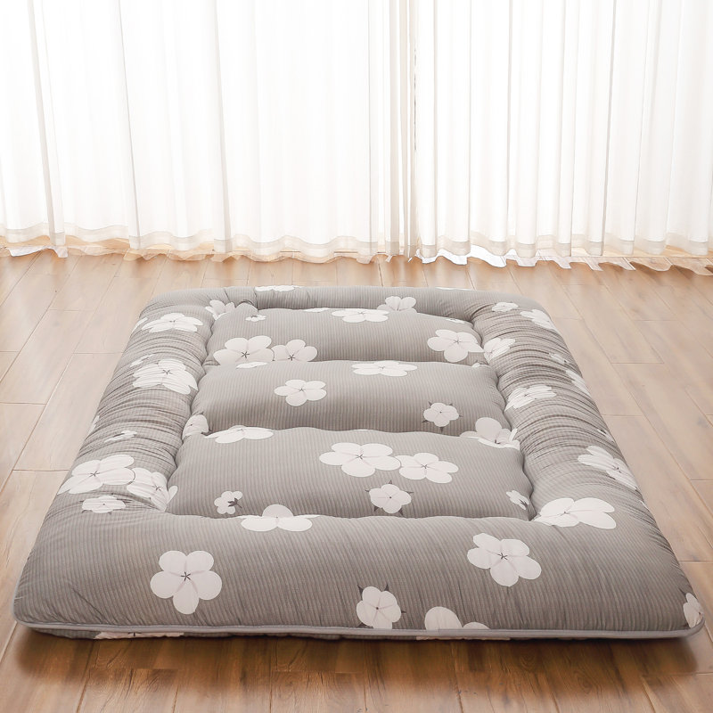 Streicher Japanese Floor Mattress, Futon Mattress with Washable Cover Japanese Futon Suitable for Camping, Guest, Twin