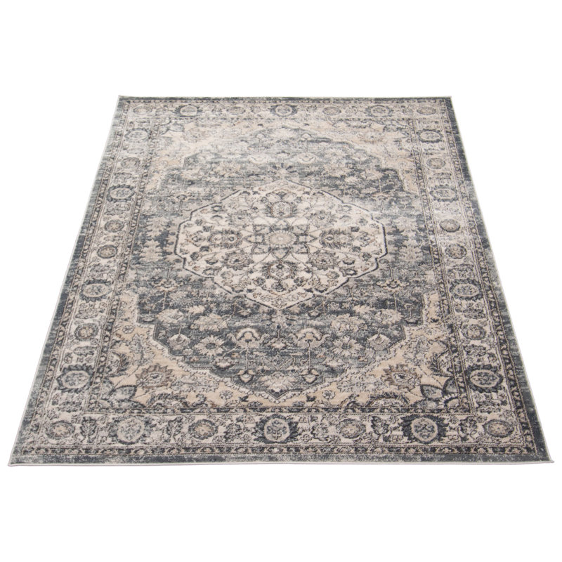 Oriental Indoor Rug, Rectangle 3'11" x 5'11"