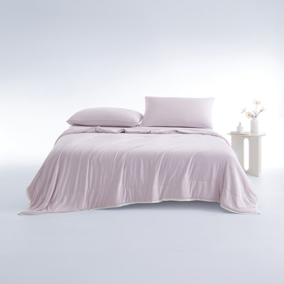 Couette d'été en soie de mûrier tricotée ultra douce 150 x 216 cm