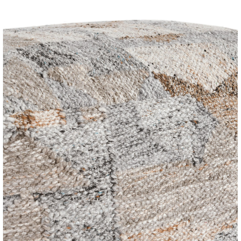 Savanna Handwoven Indoor/Outdoor Pouf