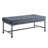 Comfortable Velvet Bench with Memory Foam Cushion for Relaxation