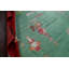 Tapis art déco à motif végétal noué à la main 10 x 14