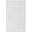Tapis argent / ivoire en laine touffetée à la main Leyla-1016957613