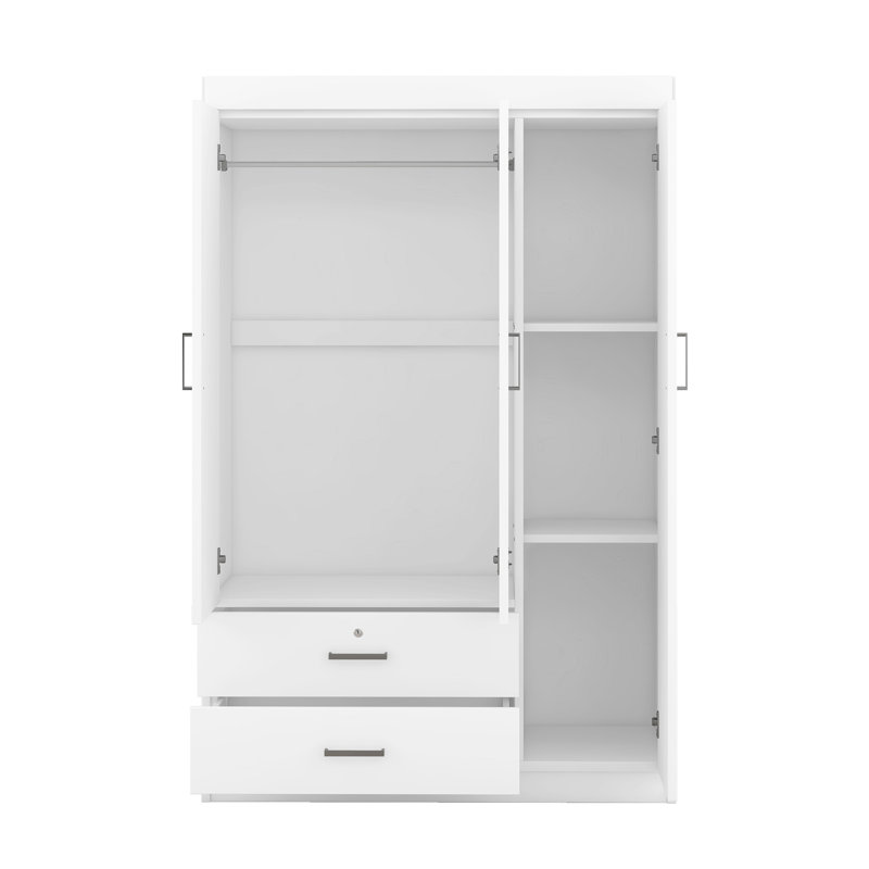 Armoires et armoires en MDF spacieuses, style moderne pour la maison