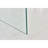 Transparent End Table,Tempered Clear Bent Glass Sidetable