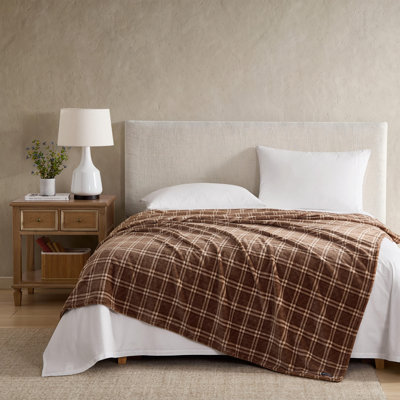 Nautica Printed Ultra Soft Plush Fleece Blanket