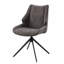 Ensemble de 2 chaises de salle à manger, chaise d'appoint en chenille avec pivot
