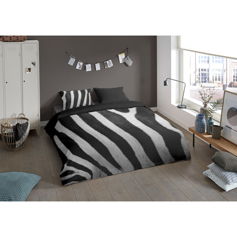 Animal Print Duvet Cover Set with Pillowcases