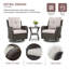 Ensemble de chaises berçantes et pivotantes 360 degrés Mickala-977050438-977050436