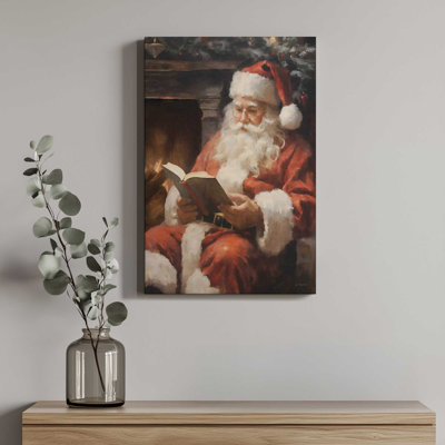 Christmas Calm By Jo Moulton Canvas Art Print