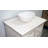 24'' Single Bathroom Vanity with Solid Wood Top