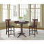Counter Height Extendable Rubberwood Solid Wood Dining Set-1704542518-1704542512