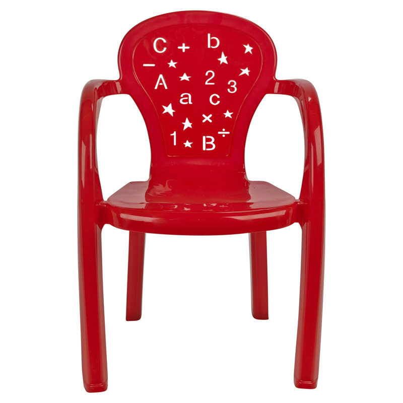 Roehl Children's Chair, Red