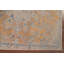 Tapis traditionnel délavé à motif floral 6 x 9