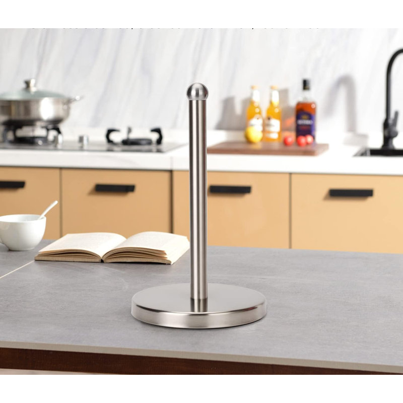 Porte-serviette en acier inoxydable, Argent