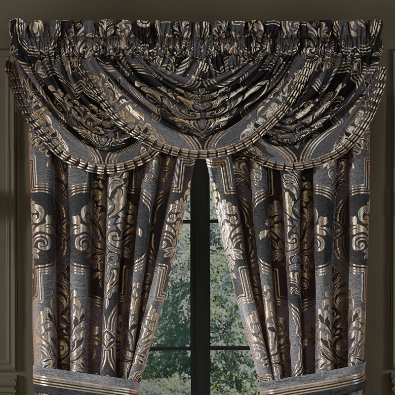Savoy Window Waterfall Valance