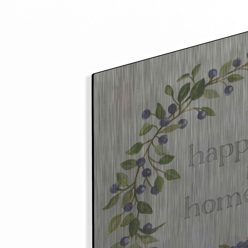 «Hommade Happiness VI» par Silvia Vassileva, art mural en métal, H 24 po x l 24 po