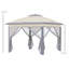 Auvent avec moustiquaire et sac de transport Outsunny Pop Up-116010966