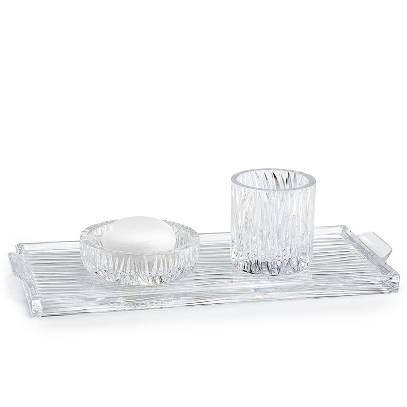Distributeur de savon Cascata, Chrome poli