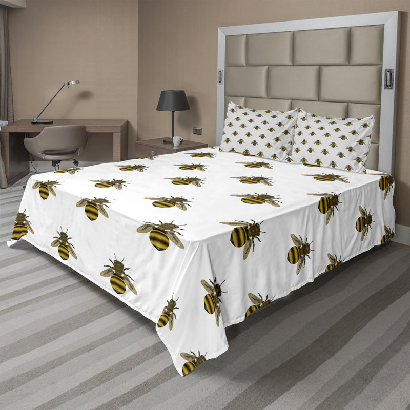 Microfiber Sheet Set, Full Sheet Set + Fitted Sheet + 2 Pillowcases