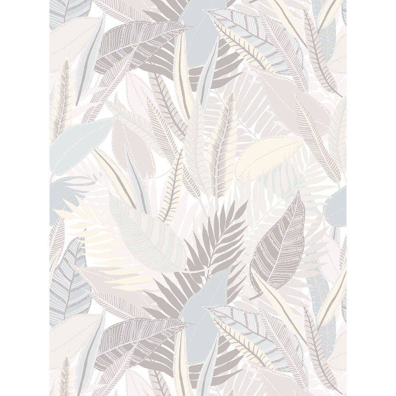 Kongo Floral Paper/Non-Woven Wallpaper by Jannelli & Volpi, Clay