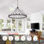 Luminaire de style campagnard rond de style campagnard à 24 lumières Yeraldine-290637767-312405566