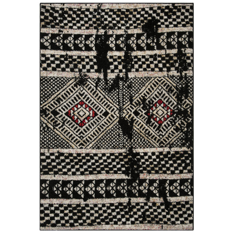 Muniz Performance Southwestern Rug, Rectangle 4' x 6'