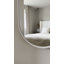 Delmarie Metal Oval Mirror